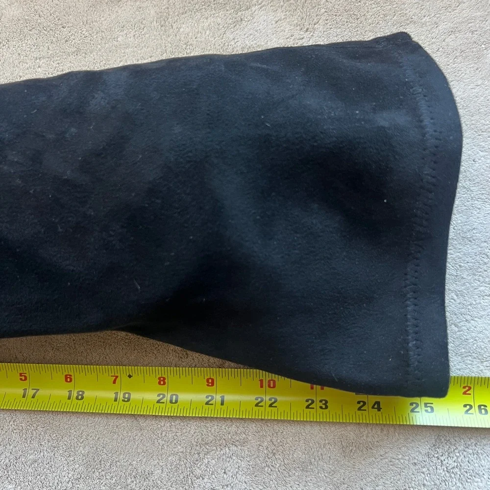 Carlos by Carlos‎ Santana Quantum Faux Black Suede Over Knee Boot Heel 7.5